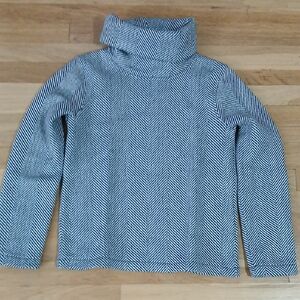 J. Crew Monochrome Herringbone Knit